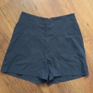 Sparkle and Fade Blue High Waist Shorts